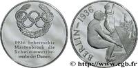 FRANCE Médaille, Jeux olympiques de Berlin 1936 JEUX OLYMPIQUES 1977 (38,5mm, 20,57g, 12h) -