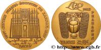 FRANCE Médaille, L’or des pharaons, Centre franco-égyptie ÉGYPTE Monnaie de Paris 1987 (89,5mm, 295,40g, 12h) -