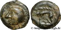 FRANCE Potin à la tête chauve HAUTE ET MOYENNE SEINE Ier siècle avant J.-C. (18mm, 3,68g, 4h) -