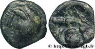 FRANCE Potin au sanglier et à la tête coupée HAUTE ET MOYENNE SEINE Ier siècle avant J.-C. (16mm, 3,05g, 3h) -
