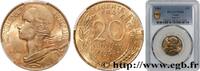 FRANCE 20 centimes Marianne CINQUIÈME RÉPUBLIQUE Paris 1963 (23,5mm, 4g, 6h) -