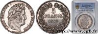 FRANCE 5 francs IIIe type Domard LOUIS-PHILIPPE Ier Paris 1848 (37,22mm, 24,94g, 6h) -