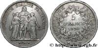 FRANCE 5 francs Hercule TROISIÈME RÉPUBLIQUE Paris 1870 (37mm, 24,81g, 6h) -