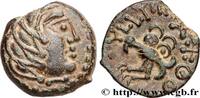 FRANCE Bronze YLLYCCI à l’oiseau, classe IV SÉNONS (région de Sens) c. 80-50 AC. (15mm, 3,05g, 12h) -