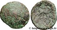 FRANCE Bronze au cheval retournant la tête AMBIENS (Région d'Amiens) Amiens (80) c. 60-40 AC. (18,5mm, 2,79g, h) -