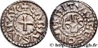 FRANCE Denier CHARLES II LE CHAUVE ET MONNAYAGE IMMOBILISÉ À SON NOM Bourges c. 875-887 (20,5mm, 1,74g, 6h) -