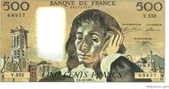 FRANCE 500 Francs PASCAL FRANCE 500 Francs PASCAL 1991 pr.NEUF -