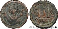 L'EMPIRE D'ANASTASE À MAURICE TIBÈRE (491-602) Follis TIBÈRE II CONSTANTIN Nicomédie 580-581 (34mm, 15,81g, 6h) -
