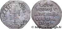 LA DYNASTIE ISAURIENNE (717-867) Miliaresion LÉON III et CONSTANTIN V Constantinople c. 720-741 (20,5mm, 1,86g, 12h) -