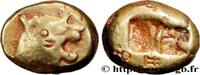 Archaïque 1 (650 à 550 avant J.C.) Trité d’électrum LYDIE - ROYAUME DE LYDIE Lydie, Sardes c. 610-550 AC. (10,5mm, 4,67g, -h) -