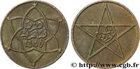 MAROC - PROTECTORAT FRANÇAIS 5 Mazounas Moulay Yussef I an 1340 MAROC - PROTECTORAT FRANÇAIS Paris 1921 (25mm, g, 12h) -