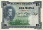 ESPAGNE 100 Pesetas ESPAGNE 100 Pesetas 1925 SUP -