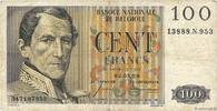 BELGIQUE 100 Francs BELGIQUE 100 Francs 1957 TB -