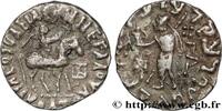 LES TERRITOIRES PÉRIPHÉRIQUES (ARABO-BYZANTINES, C Drachme bilingue SCYTHIE - ROYAUME INDO-SCYTHE - AZÈS Taxila c. 55-35 AC (14,5mm, 2,17g, 3h) -