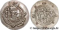 Post-hellénistique 2 (227 à 650 après J.C.) Hemidrachme ARABO-SASSANIDE - TABARISTAN - GOUVERNEURS ARABES Tabaristan c. 771-781 (24,5mm, 2,06g, 2h) -
