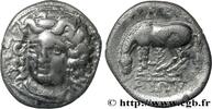 Classique 2 (400 à 350 avant J.C.) Drachme THESSALIE - LARISSA Larissa c. 350 AC. (19,5mm, 5,69g, 1h) -