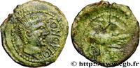 FRANCE Bronze CONTOVTOS (quadrans) SANTONS / CENTRE-OUEST, Incertaines c. 40 AC. (15mm, 1,59g, 2h) -