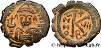 L'EMPIRE D'ANASTASE À MAURICE TIBÈRE (491-602) Demi-follis TIBÈRE II CONSTANTIN Antioche 581-582 (24mm, 4,89g, 6h) -
