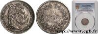 FRANCE 50 centimes Louis-Philippe LOUIS-PHILIPPE Ier Bordeaux 1847 (18mm, 2,51g, 6h) -