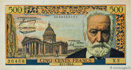 FRANCE 500 Francs VICTOR HUGO FRANCE 500 Francs VICTOR HUGO 1954 SUP+ -