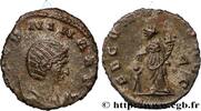 L'ANARCHIE MILITAIRE(235 après J.C. à 284 après J. Antoninien SALONINE Rome 265-266 (19mm, 2,71g, 6h) -