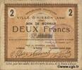 FRANCE régionalisme et divers 2 Francs FRANCE régionalisme et divers 2 Francs 1915 TB+ -