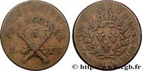 COLONIES GÉNÉRALES - Louis XV 1 Sol des Colonies Françoises COLONIES GÉNÉRALES - Louis XV Paris 1767 (27,5mm, 12,52g, 6h) -