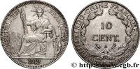 INDOCHINE FRANÇAISE 10 Centièmes INDOCHINE FRANÇAISE Paris 1912 (19mm, 2,67g, 6h) -