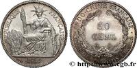 INDOCHINE FRANÇAISE 50 Centièmes INDOCHINE FRANÇAISE Paris 1936 (29mm, 13,54g, 6h) -