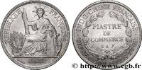 INDOCHINE FRANÇAISE 1 Piastre de Commerce INDOCHINE FRANÇAISE Paris 1908 (39mm, 26,4g, 6h) -