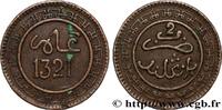 MAROC 2 Mazounas Abdoul Aziz I an 1321 MAROC Birmingham 1903 (20mm, 1,98g, 12h) -