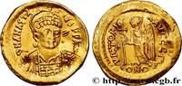 L'EMPIRE D'ANASTASE À MAURICE TIBÈRE (491-602) Solidus ANASTASE Constantinople 507-518 (20mm, 4,45g, 6h) -