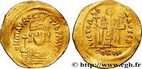 L'EMPIRE D'ANASTASE À MAURICE TIBÈRE (491-602) Solidus MAURICE TIBÈRE Constantinople 583-601 (20,5mm, 4,32g, 6h) -