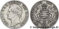 ALLEMAGNE - ROYAUME DE SAXE - JEAN 1 Thaler ALLEMAGNE - ROYAUME DE SAXE - JEAN Dresde 1860 (23mm, 18,33g, 12h) -