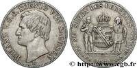 ALLEMAGNE - ROYAUME DE SAXE - JEAN Thaler des mines, 1er type ALLEMAGNE - ROYAUME DE SAXE - JEAN Dresde 1860 (33mm, 18,36g, 12h) -