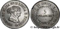 ITALIE - PRINCIPAUTÉ DE LUCQUES ET PIOMBINO - FÉLI 5 Franchi - Moyens bustes ITALIE - PRINCIPAUTÉ DE LUCQUES ET PIOMBINO - FÉLIX BACCIOCHI et ÉLISA BONAPARTE Florence 1805 (37,5mm, 24,90g, 6h) -