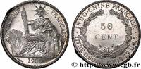 INDOCHINE FRANÇAISE 50 Centièmes INDOCHINE FRANÇAISE Paris 1936 (29mm, 13,52g, 6h) -