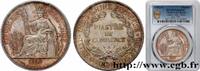 INDOCHINE FRANÇAISE 1 Piastre de Commerce INDOCHINE FRANÇAISE Paris 1913 (39mm, 27,00g, 6h) -