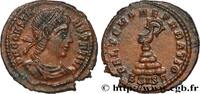 L'EMPIRE CHRÉTIEN (337 après J.C. à 363 après J.C. Demi-maiorina CONSTANS Siscia 348-350 (20mm, 3,33g, 12h) -