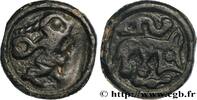 FRANCE Potin au guerrier courant RÈMES (Région de Reims) Reims (51) c. 90-50 AC. (19,5mm, 3,56g, 12h) -
