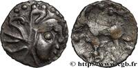 FRANCE Obole à la tête coupée et au cheval à droite, vari SANTONS / CENTRE-OUEST, Incertaines c. 60-50 AC. (10mm, 0,40g, 1h) -