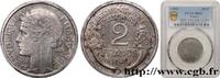 FRANCE Essai en fer de 2 francs Morlon, flan épais ÉTAT FRANÇAIS Paris 1941 (26,93mm, 5,9g, 6h) -