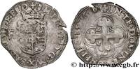 SAVOIE - DUCHÉ DE SAVOIE - EMMANUEL-PHILIBERT DIT Blanc de 4 sols, 1er type (bianco, o da 4 soldi di SAVOIE - DUCHÉ DE SAVOIE - EMMANUEL-PHILIBERT DIT TÊTE DE FER Turin 1576 (27mm, 4,64g, 10h) -