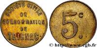 NECESSITÉ (MONNAIES ET JETONS DE... ) THEMES DIVER 5 Centimes Société civile de consommation NECESSITÉ (MONNAIES ET JETONS DE... ) THEMES DIVERS Trignac n.d. (19mm, 1,85g, 12h) -