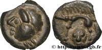FRANCE Potin au sanglier et à la tête coupée HAUTE ET MOYENNE SEINE Ier siècle avant J.-C. (17mm, 1,93g, 10h) -