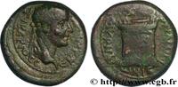 LES JULIO-CLAUDIENS (27 avant J.C. à 69 après J.C. Assarion TIBÈRE Smyrne, Ionie c. 29-35 (17mm, 4,68g, 12h) -