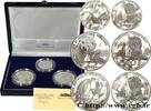 FRANCE Coffret Belle Épreuve T.A.A.F. Dumont Durville COMMÉMORATIVES MONNAIE DE PARIS 1992 (mm, g, h) -