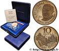 FRANCE Piéfort Cu-Ni de 10 francs Stendhal PIÉFORTS Pessac 1983 (26mm, g, 6h) -
