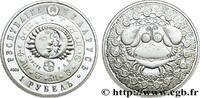 BIÉLORUSSIE 1 Rouble BE (proof) signes du zodiaque : cancer BIÉLORUSSIE Varsovie 2009 (32mm, 13,16g, h) -