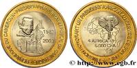 CAMEROUN 6000 Francs Président Paul Biya CAMEROUN 2003 (28,4mm, g, h) -